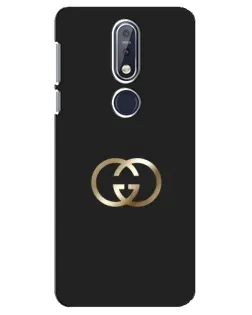 Чехол для Nokia 7.1 (2018) с картинкой «Минимализм Gucci»