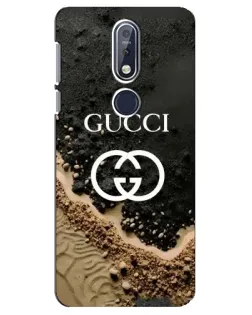 Чехол для Nokia 7.1 (2018) с картинкой «Gucci — песчаные дюны»