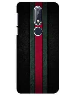 Чехол для Nokia 7.1 (2018) с картинкой «Gucci — неоновая линия»