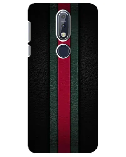 Чехол для Nokia 7.1 (2018) с картинкой «Gucci — неоновая линия»