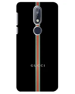 Чохол для Nokia 7.1 (2018) з картинкою «Gucci — строга лінія» Чохол для Nokia 7.1 (2018) з картинкою «Gucci — строга лінія»