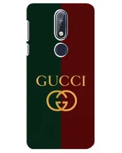 Чохол для Nokia 7.1 (2018) з картинкою «Gucci — темно-зелений градієнт» Чохол для Nokia 7.1 (2018) з картинкою «Gucci — темно-зелений градієнт»