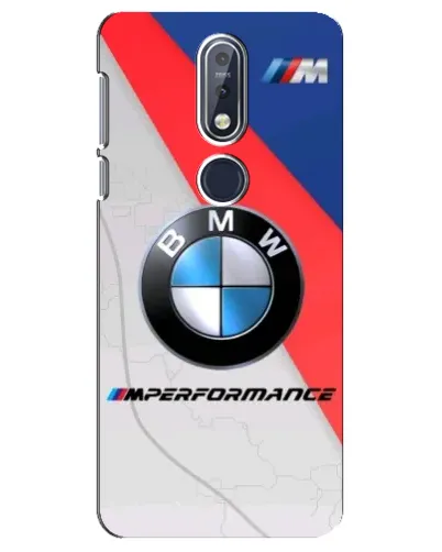 Чехол для Nokia 7.1 (2018) с картинкой «BMW Performance стиль»