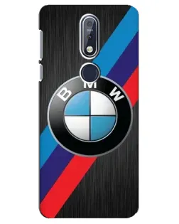 Чехол для Nokia 7.1 (2018) с картинкой «BMW M-stripes стиль»