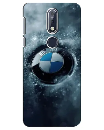 Чехол для Nokia 7.1 (2018) с картинкой «Логотип BMW — лед» Чехол для Nokia 7.1 (2018) с картинкой «Логотип BMW — лед»