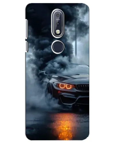 Чехол для Nokia 7.1 (2018) с картинкой «BMW M-Power — абстракция» Чехол для Nokia 7.1 (2018) с картинкой «BMW M-Power — абстракция»
