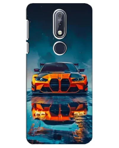 Чехол для Nokia 7.1 (2018) с картинкой «BMW — золотая эмблема» Чехол для Nokia 7.1 (2018) с картинкой «BMW — золотая эмблема»