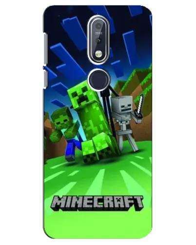 Чехол для Nokia 7.1 (2018) с картинкой «Команда героев игры»