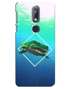 Чохол для Nokia 7.1 (2018) з картинкою «Черепаха Minecraft» Чохол для Nokia 7.1 (2018) з картинкою «Черепаха Minecraft»