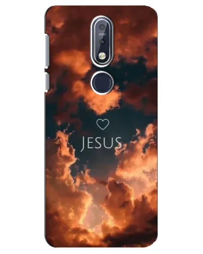 Чехол для Nokia 7.1 (2018) с картинкой «Сияние Имени Jesus» Чехол для Nokia 7.1 (2018) с картинкой «Сияние Имени Jesus»