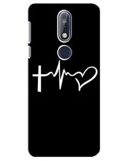 Чохол для Nokia 7.1 (2018) з картинкою «Пульс віри»