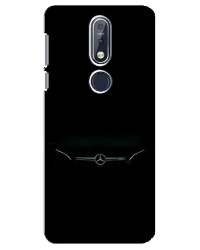 Чехол для Nokia 7.1 (2018) с картинкой «Mercedes Stealth Look»