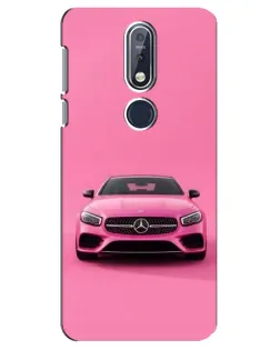 Чехол для Nokia 7.1 (2018) с картинкой «Розовый Mercedes AMG» Чехол для Nokia 7.1 (2018) с картинкой «Розовый Mercedes AMG»