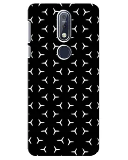 Чехол для Nokia 7.1 (2018) с картинкой «Mercedes паттерн звезд» Чехол для Nokia 7.1 (2018) с картинкой «Mercedes паттерн звезд»