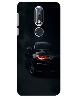 Чехол для Nokia 7.1 (2018) с картинкой «Audi — хищный взгляд»