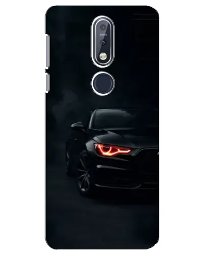 Чехол для Nokia 7.1 (2018) с картинкой «Audi — хищный взгляд»