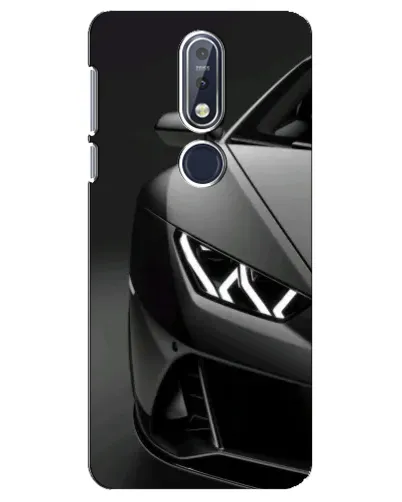 Чехол для Nokia 7.1 (2018) с картинкой «Lamborghini фары детализация» Чехол для Nokia 7.1 (2018) с картинкой «Lamborghini фары детализация»