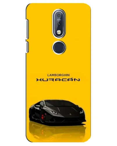 Чехол для Nokia 7.1 (2018) с картинкой «Lamborghini Huracan черный» Чехол для Nokia 7.1 (2018) с картинкой «Lamborghini Huracan черный»