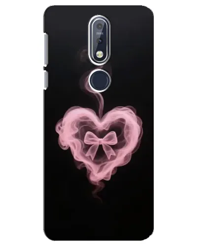 Чохол для Nokia 7.1 (2018) з картинкою «Димчасте серце»