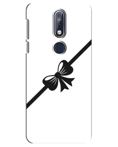 Чохол для Nokia 7.1 (2018) з картинкою «Діагональний бант»