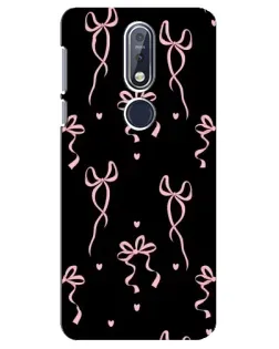 Чохол для Nokia 7.1 (2018) з картинкою «Тонкі стрічки»