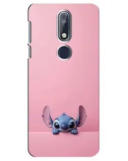 Чехол для Nokia 7.1 (2018) с картинкой «Stitch выглядывает» Чехол для Nokia 7.1 (2018) с картинкой «Stitch выглядывает»