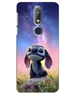 Чехол для Nokia 7.1 (2018) с картинкой «Стич на рассвете» Чехол для Nokia 7.1 (2018) с картинкой «Стич на рассвете»