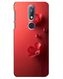 Чохол для Nokia 7.1 (2018) з картинкою «Макові суцвіття»
