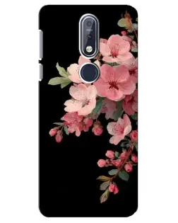 Чохол для Nokia 7.1 (2018) з картинкою «Рожева гілка сакури»