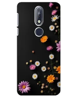 Чохол для Nokia 7.1 (2018) з картинкою «Квіткова композиція»