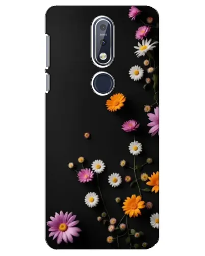 Чехол для Nokia 7.1 (2018) с картинкой «Цветочная композиция»