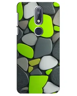 Чохол для Nokia 7.1 (2018) з картинкою «Яскрава неонова галька» Чохол для Nokia 7.1 (2018) з картинкою «Яскрава неонова галька»