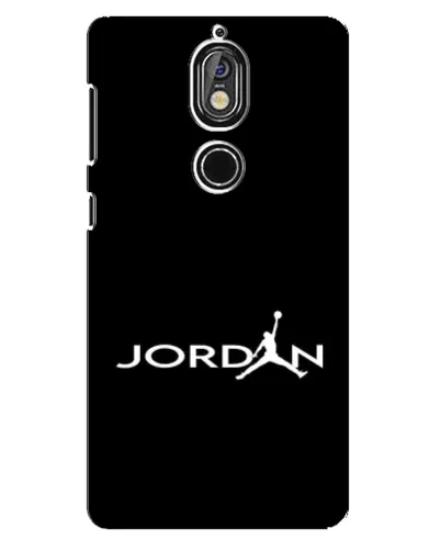 Чохол для Nokia 7 з картинкою «Jordan White Logo» Чохол для Nokia 7 з картинкою «Jordan White Logo»