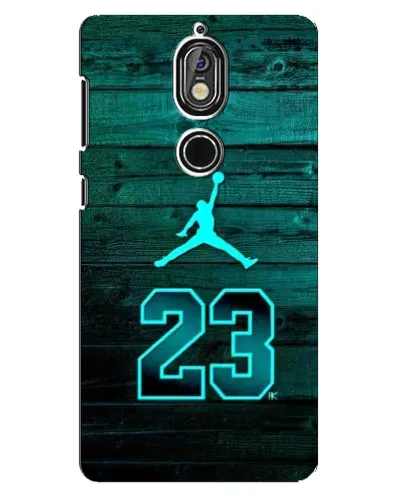 Чохол для Nokia 7 з картинкою «Jordan Cyan 23» Чохол для Nokia 7 з картинкою «Jordan Cyan 23»
