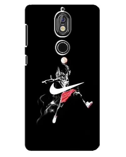 Чохол для Nokia 7 з картинкою «Jordan Jumpman» Чохол для Nokia 7 з картинкою «Jordan Jumpman»