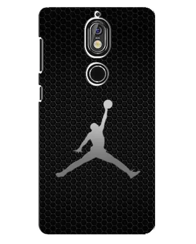Чохол для Nokia 7 з картинкою «Jordan Dark Carbon» Чохол для Nokia 7 з картинкою «Jordan Dark Carbon»
