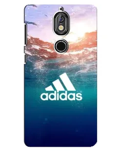 Чохол для Nokia 7 з картинкою «Океанська глибина адідас»