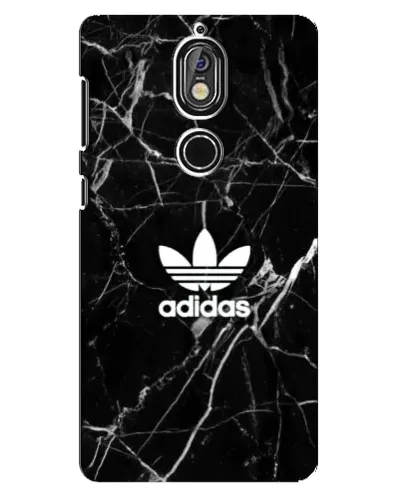 Чохол для Nokia 7 з картинкою «Білий мармур Adidas» Чохол для Nokia 7 з картинкою «Білий мармур Adidas»
