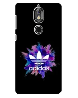 Чохол для Nokia 7 з картинкою «Вибух фарб Adidas»