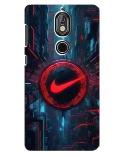 Чохол для Nokia 7 з картинкою «Техногенний стиль Nike»