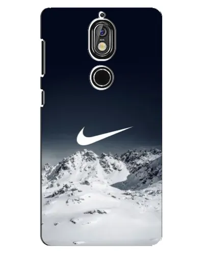 Чохол для Nokia 7 з картинкою «Nike — зимові гори»
