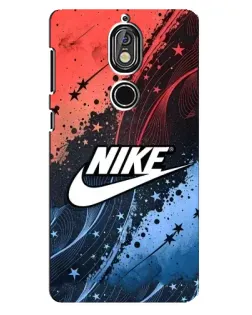 Чохол для Nokia 7 з картинкою «Градієнтний принт Найк»