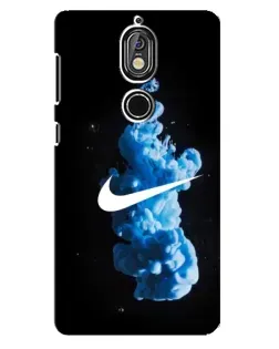 Чохол для Nokia 7 з картинкою «Nike та синій дим»