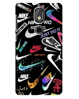 Чехол для Nokia 7 с картинкой «Nike — роскошь»