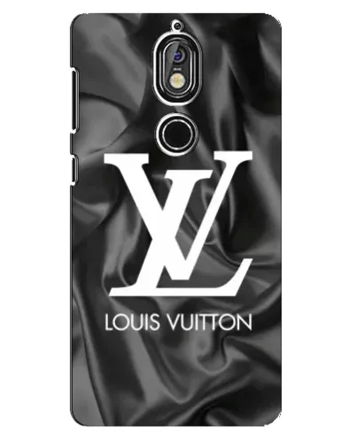 Чехол для Nokia 7 с картинкой «Шелковый Louis Vuitton»