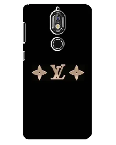 Чехол для Nokia 7 с картинкой «Louis Vuitton — минимализм»