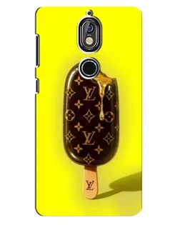Чехол для Nokia 7 с картинкой «Мороженое от LV»