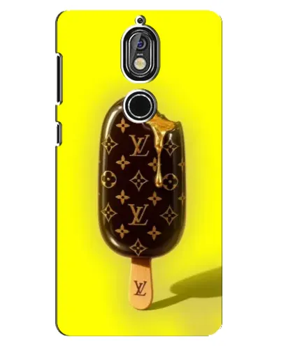 Чехол для Nokia 7 с картинкой «Мороженое от LV»
