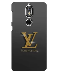 Чехол для Nokia 7 с картинкой «Градиент Louis Vuitton»
