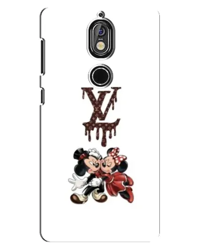Чехол для Nokia 7 с картинкой «LV и Микки Маус»